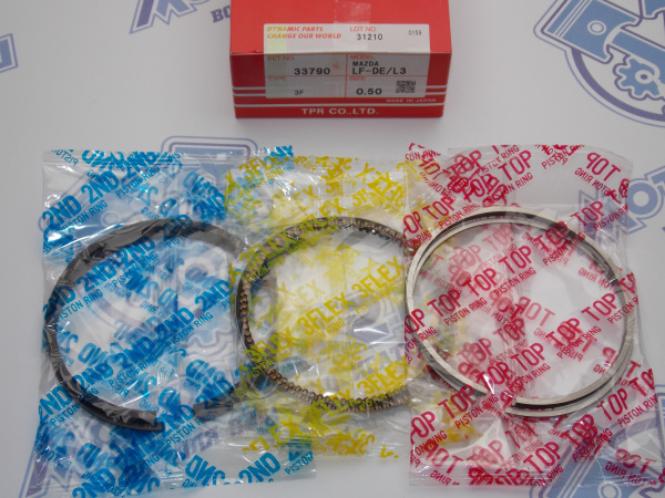 Поршни + кольца 4шт ремонт +0,50 MAZDA LF-DE, LF-VD