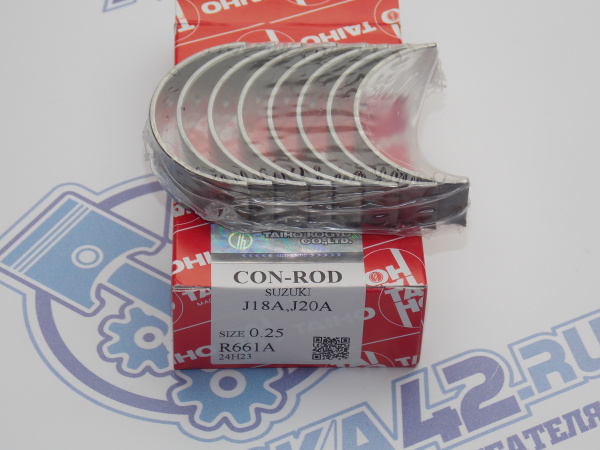 Вкладыши шатунные TAIHO ремонт +0,25 SUZUKI J18A '95-, J20A '97-