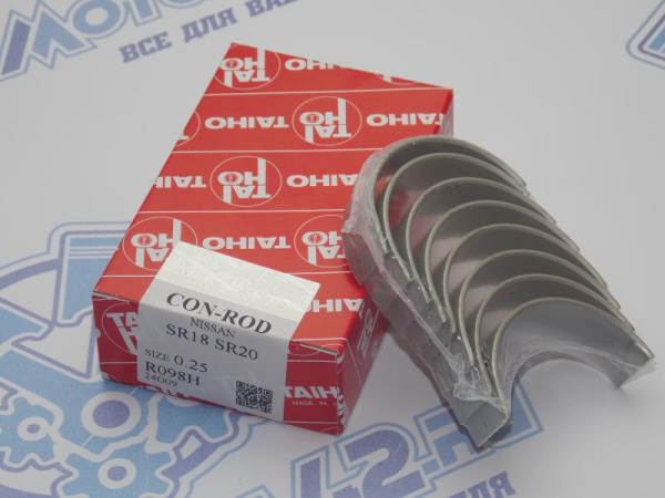 Вкладыши шатунные TAIHO ремонт +0,25 NISSAN SR18, SR20