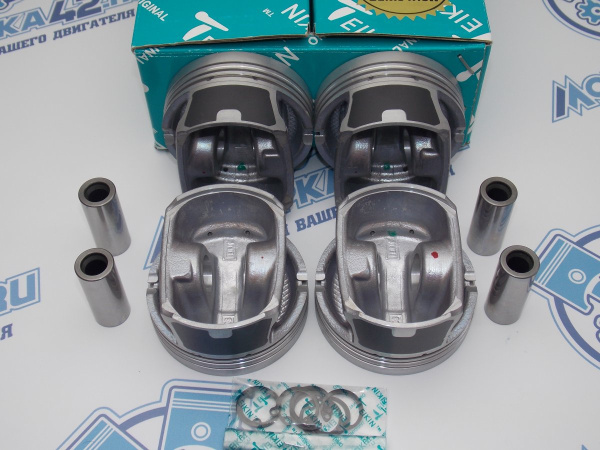 Поршни к-кт 4шт ремонт +0,50 EP6, N12B16