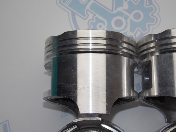 Поршни TEIKIN к-кт 4шт ремонт +0,50 MAZDA FE