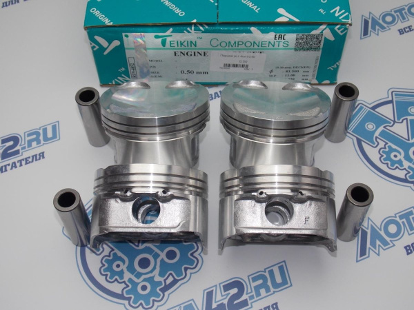 Поршни TEIKIN к-кт 4шт ремонт +0,50 HAIMA 3 1.8