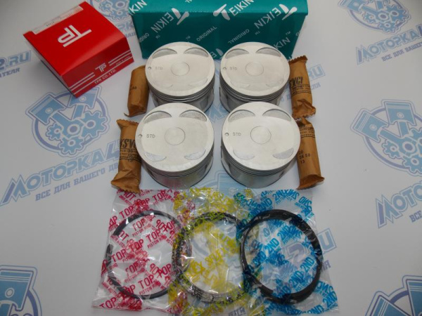 Поршни + кольца 4шт стандарт LIFAN Solano 1.6