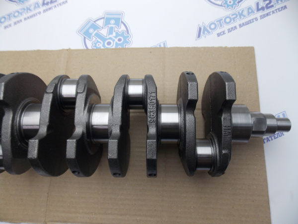 Коленвал новый NEXIA, LANOS, LACETTI, NIBURA 1,5 и 1,6