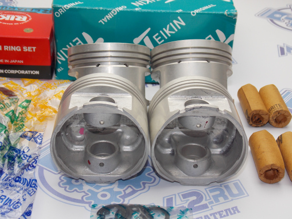 Поршни + кольца 4шт стандарт NISSAN 1.3 QG13DE