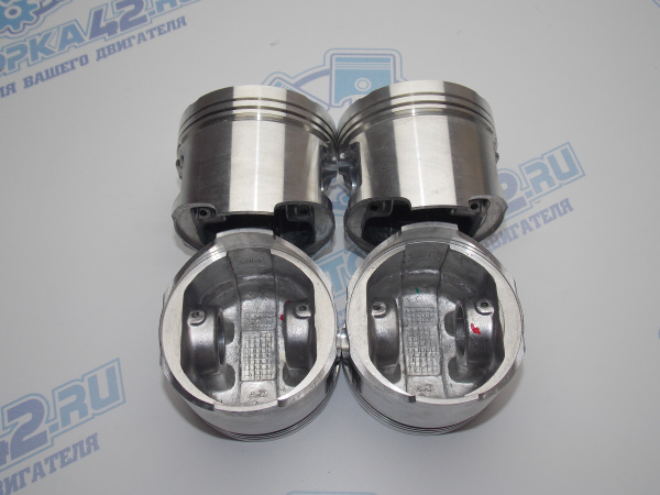 Поршни + кольца к-кт 4шт ремонт +0,50 MAZDA B3