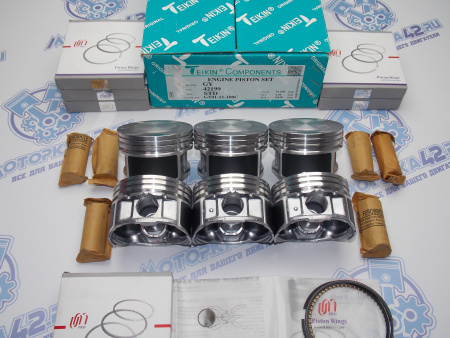 Поршни + кольца к-кт 6шт стандарт MAZDA GY-DE