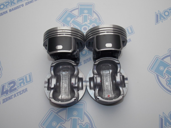 Поршни + кольца к-кт 4шт ремонт +0,50 HONDA R20A