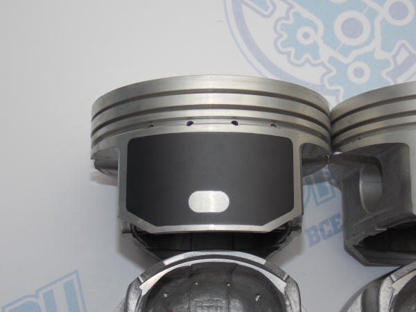 Поршни + кольца к-кт 4шт ремонт +0,50 HYUNDAI G4KD