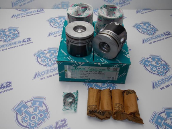 Поршни TEIKIN к-кт 4шт ремонт +0,50 TOYOTA 1CD-FTV II