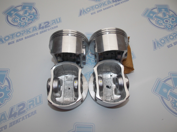 Поршни + кольца к-кт 4шт ремонт +0,50 MMC 4G64 II '98-