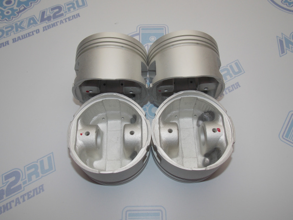 Поршни + кольца AW 4шт ремонт +0,50 NISSAN GA16