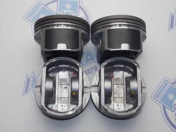 Поршни + кольца 4шт ремонт +0.25 Geely JLY-4G18, JL4G18-D