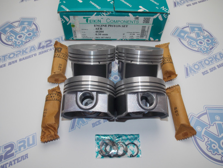 Поршни TEIKIN к-кт 4шт ремонт +0,50 VAG AEB
