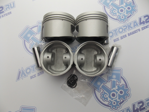 Поршни + кольца 4шт ремонт +0,50 NISSAN GA16