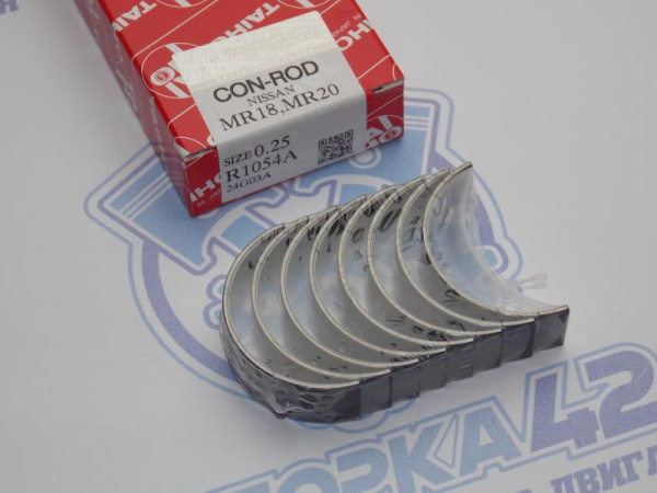 Вкладыши шатунные TAIHO ремонт +0,25 NISSAN MR18DE, MR20DE '05-