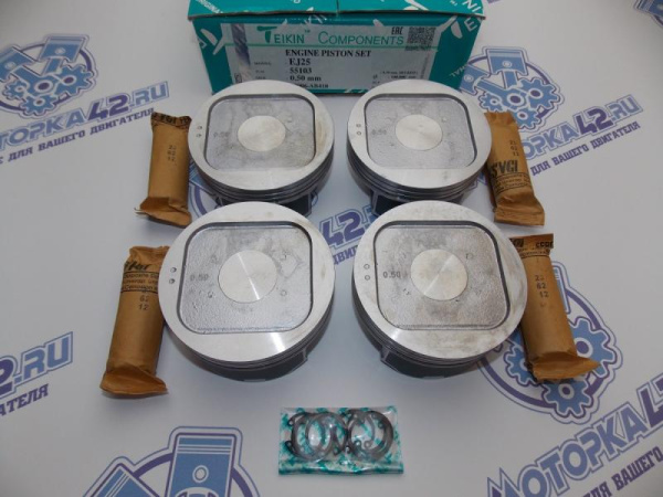 Поршни TEIKIN комплект 4шт ремонт +0,50 SUBARU EJ25 96-