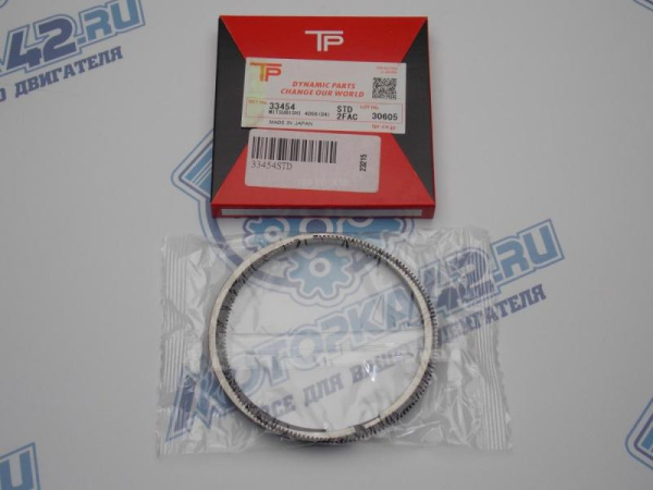 Кольца поршневые TPR стандарт MMC 4D56 L200 '10-