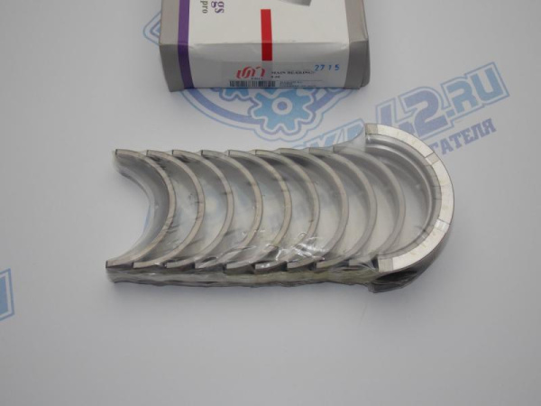 Вкладыши коренные UM ремонт +0,25 FORD Zetec 1.6