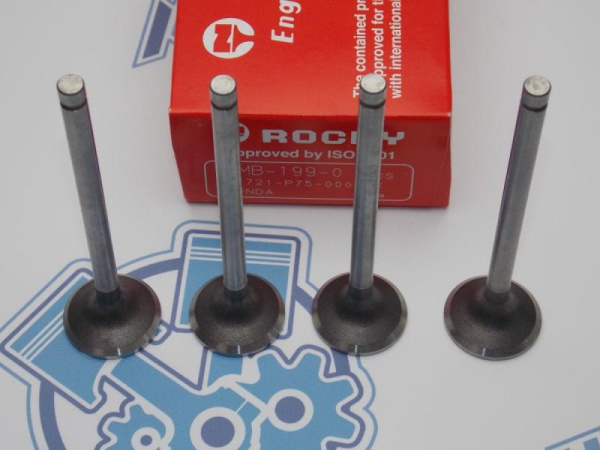 Клапан вЫпускной N-ROCKY HONDA B20B