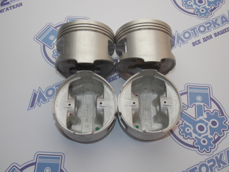 Поршни + кольца к-кт 4шт ремонт +0,50 HONDA F22B