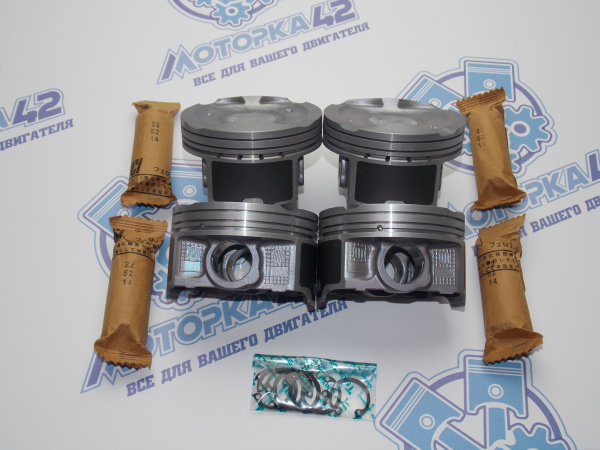 Поршни TEIKIN к-кт 4шт ремонт +0,50 SUBARU FB20