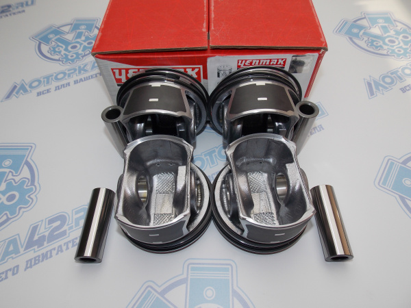 Поршни + кольца к-кт 4шт ремонт +0,50 1,6L NFU