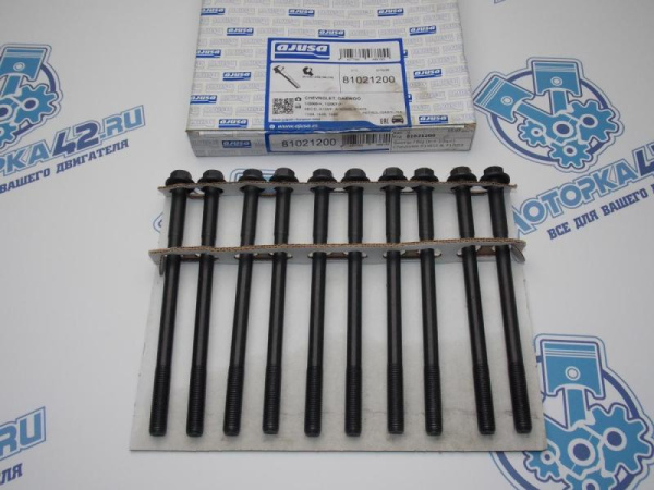 Комплект болтов AJUSA ГБЦ 10шт GM много моделей