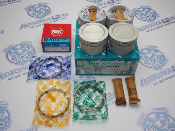 Поршни + кольца к-кт 4шт стандарт GM A16DMS