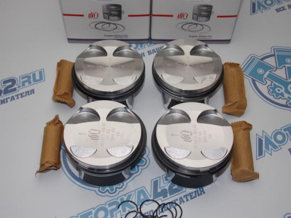 Поршни + кольца к-кт 4шт ремонт +0,50 EP6, N12B16 UM
