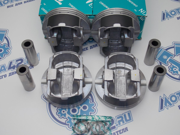 Поршни TEIKIN комплект 4шт ремонт +0,50 SUBARU EJ25