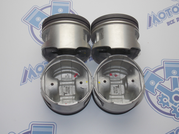 Поршни + кольца 4шт ремонт +0,50 TOYOTA 5A-F