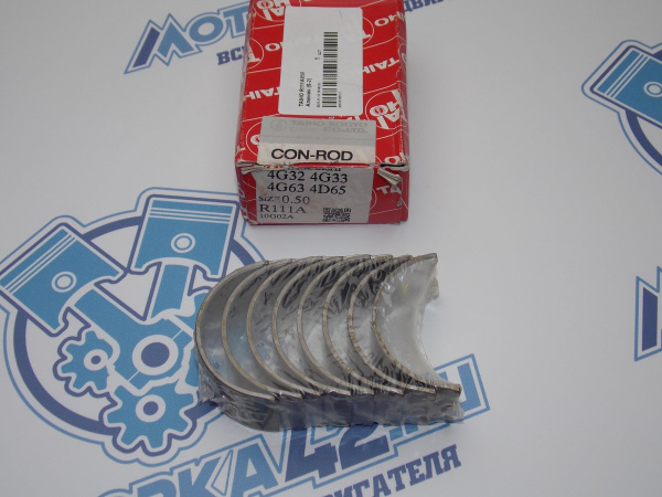 Вкладыши шатунные TAIHO ремонт +0,50 MITSUBISHI 4G62, 4G63