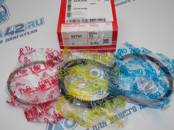 Кольца поршневые TPR ремонт +0,50 MAZDA Z5