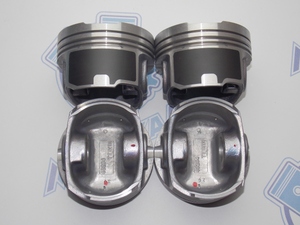 Поршни + кольца 4шт ремонт +0,50 VAG 1.8T AEB