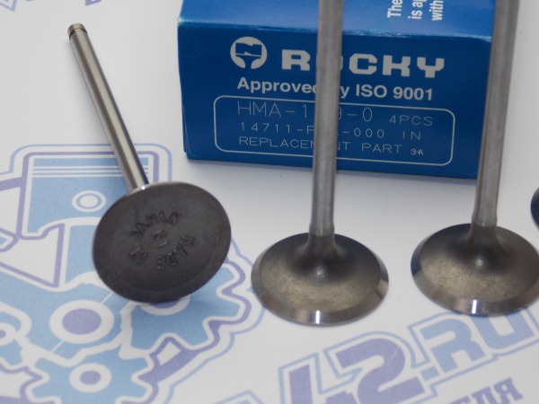 Клапан впускной N-ROCKY HONDA F20, F22