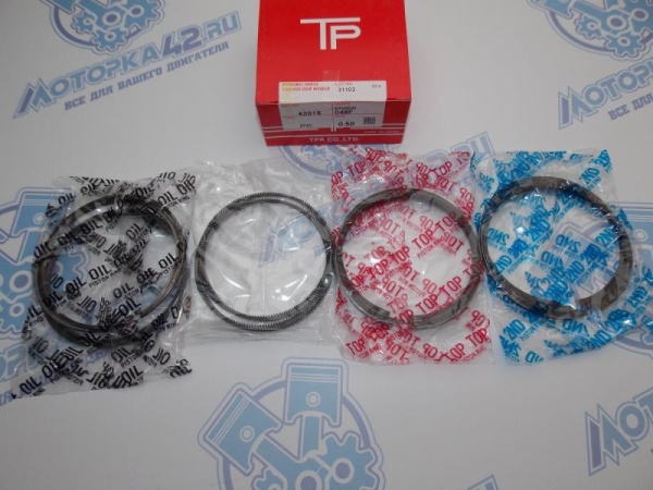 Кольца поршневые TPR ремонт +0,50 MMC 4D56