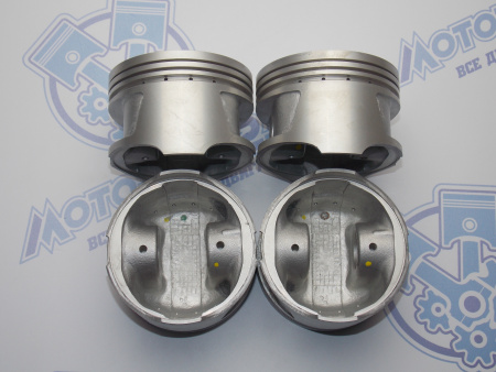 Поршни + кольца к-кт 4шт ремонт +1,00 TOYOTA 5A-FE