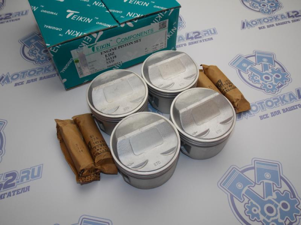 Поршни TEIKIN к-кт 4шт стандарт EDZ Chrysler 2.4L