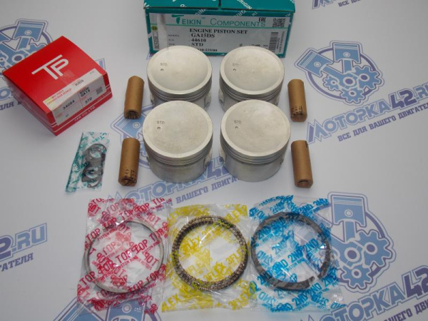 Поршни + кольца 4шт стандарт GA15DS NISSAN