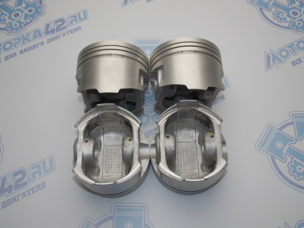 Поршни + кольца к-кт 4шт стандарт HOVER H5 4G69S4N