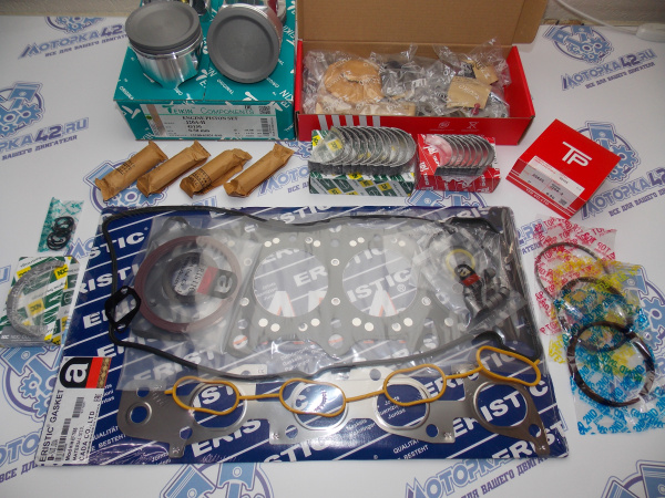 Комплект для ремонта двигателя J20A 2 поколения