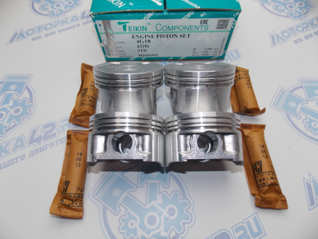 Поршни TEIKIN к-кт 4шт стандарт MMC 4G18, 4G16
