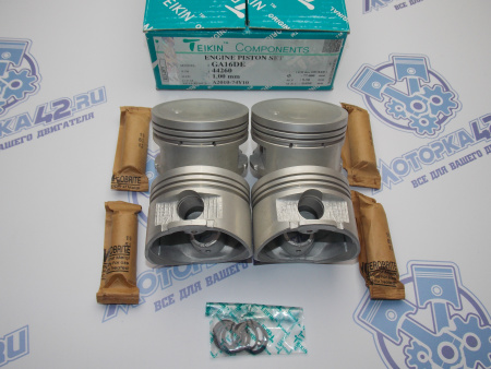 Поршни TEIKIN к-кт 4шт ремонт +1,00 NISSAN GA16