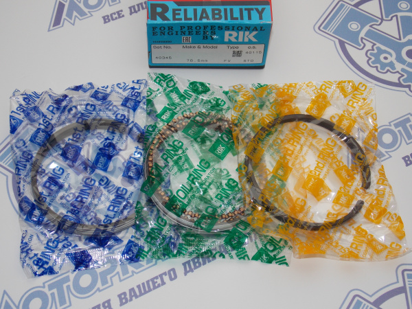 Поршни + кольца к-кт 4шт стандарт GM G15MF, G15SF