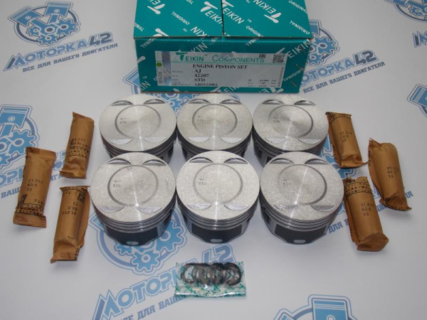 Поршни TEIKIN к-кт 6шт стандарт MAZDA AJ-DE