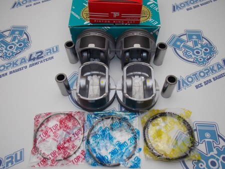 Поршни TEIKIN 4шт ремонт +0,50 LIFAN X60, Solano