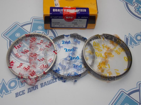 Кольца поршневые NPR стандарт NISSAN CD20