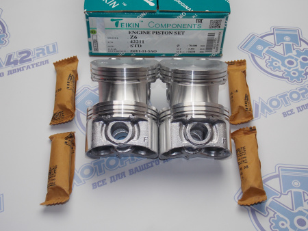 Поршни TEIKIN к-кт 4шт стандарт MAZDA Z6, ZY