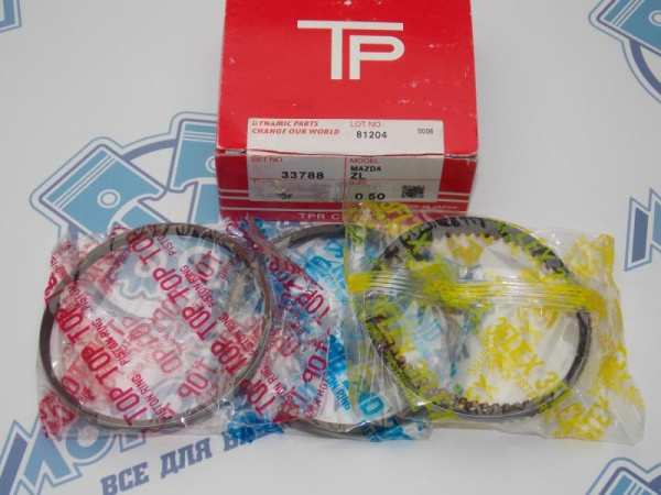 Кольца поршневые TPR ремонт +0,50 MAZDA ZL-VE 1.5